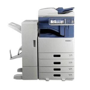 Modern office multifunction printer copier machine.