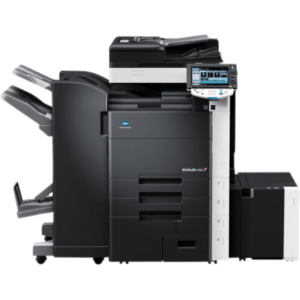 Modern multifunction office printer copier machine.