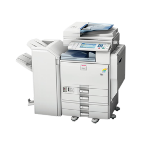 Multifunction office printer with scanner and copier features.
