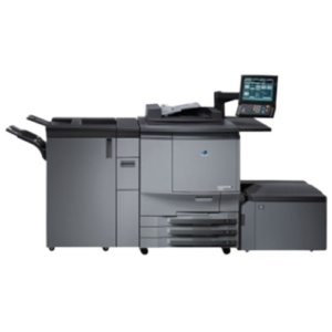 Office multifunction printer with scanner and copier.