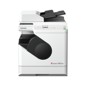 Toshiba e-STUDIO 2802AF multifunction printer.