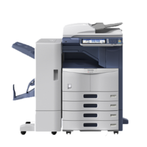 Modern office multifunction printer/copier machine.