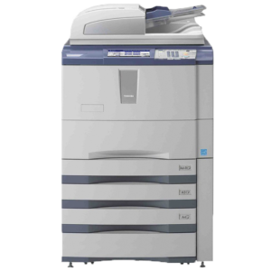 Toshiba office multifunction printer/copier machine.