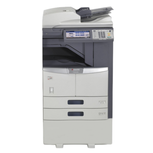Office multifunction printer and copier machine.