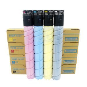 konica minolta bizhub (genuine) tn 321 toner cmyk value pack (set of 4)